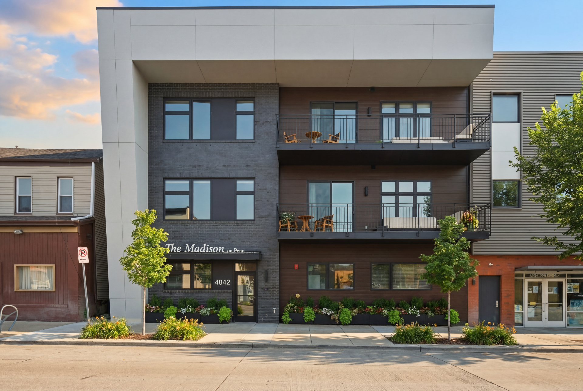 Exterior of Airbnb rental property
