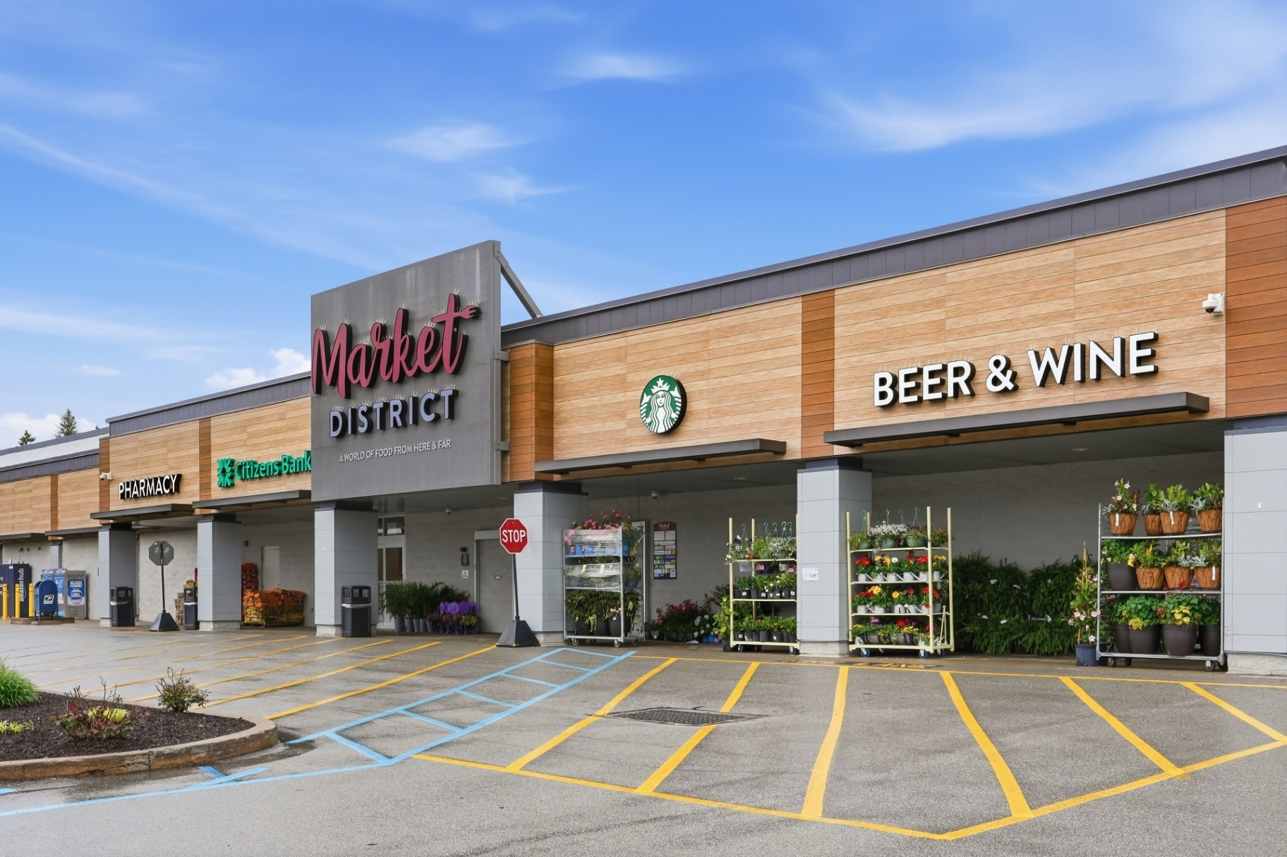 Market District commercial interior