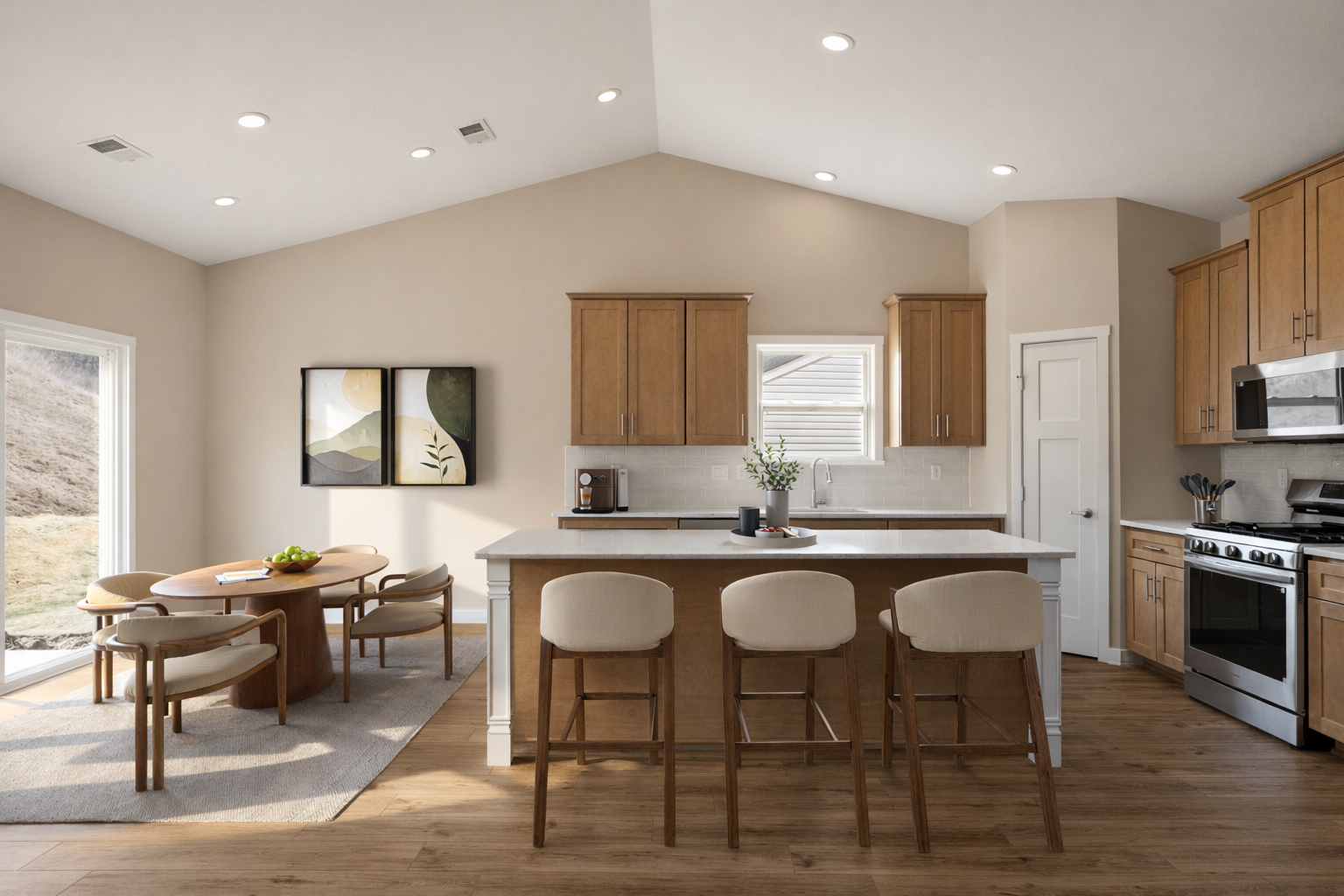 Kitchen Virtual Staging after virtual staging