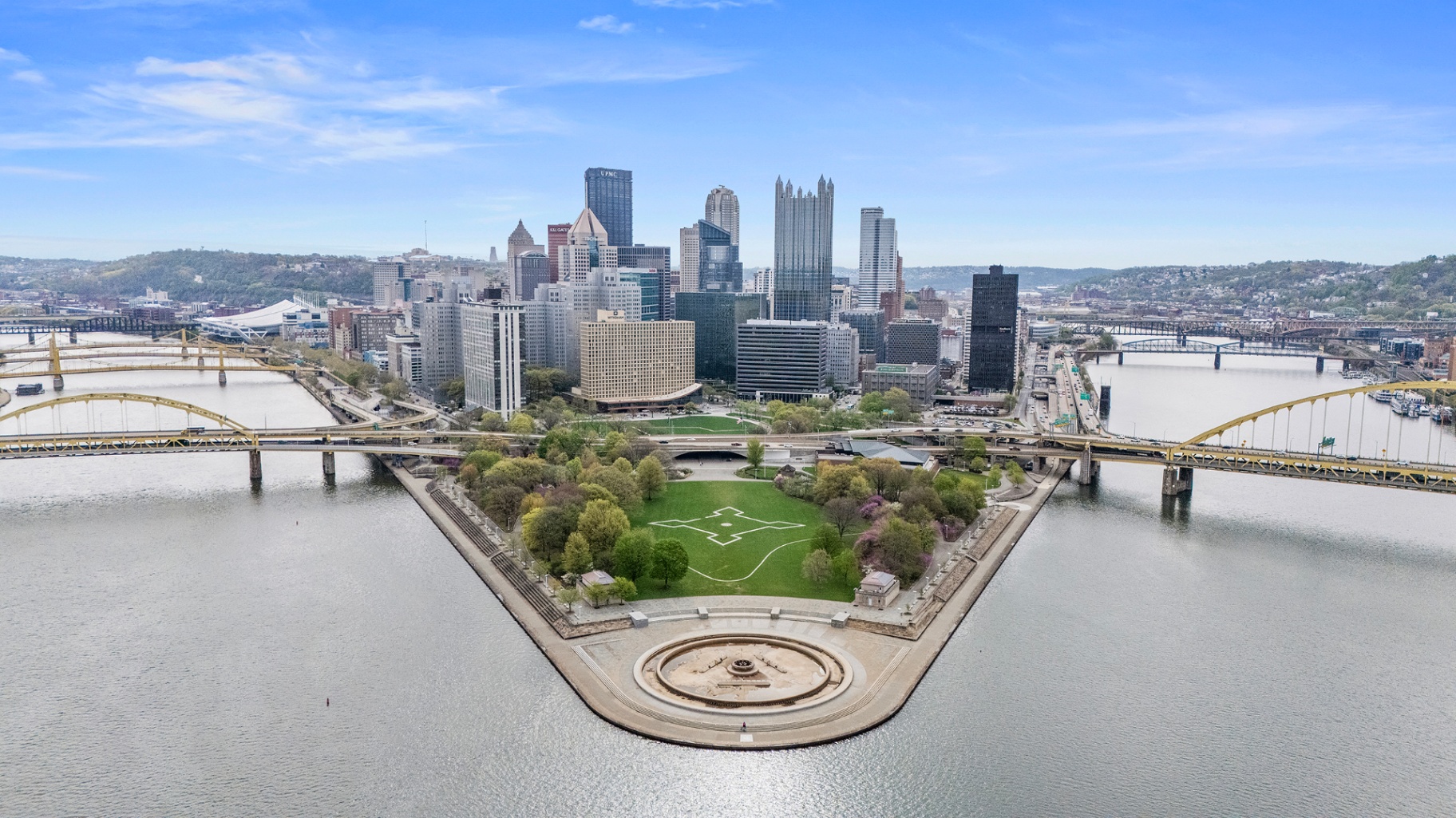 Pittsburgh Point Aerial
