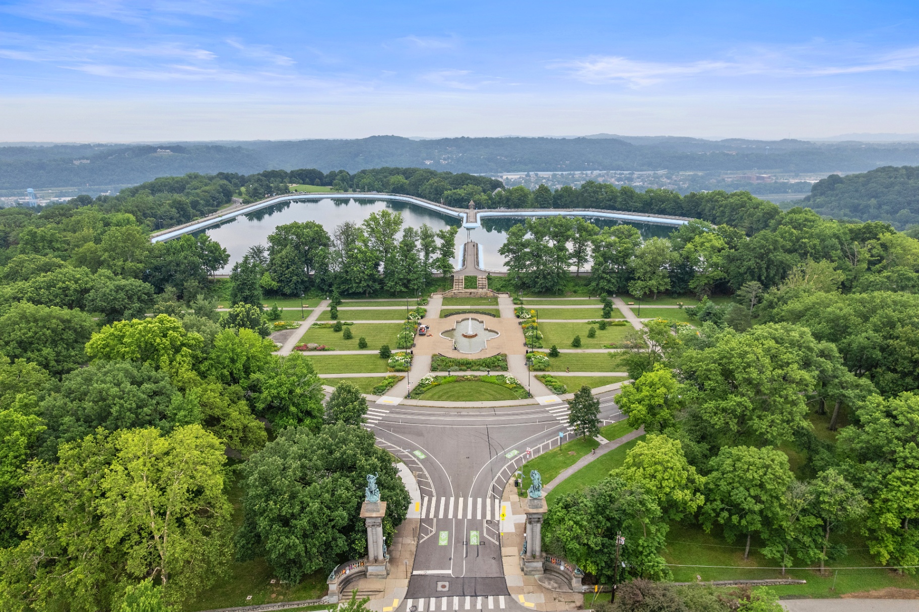 Park & Reservoir Aerial