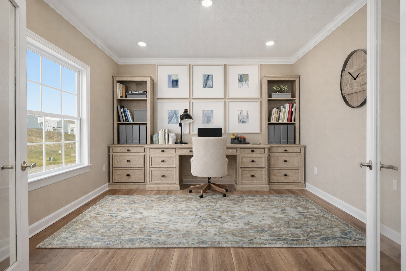 Office Virtual Staging after virtual staging