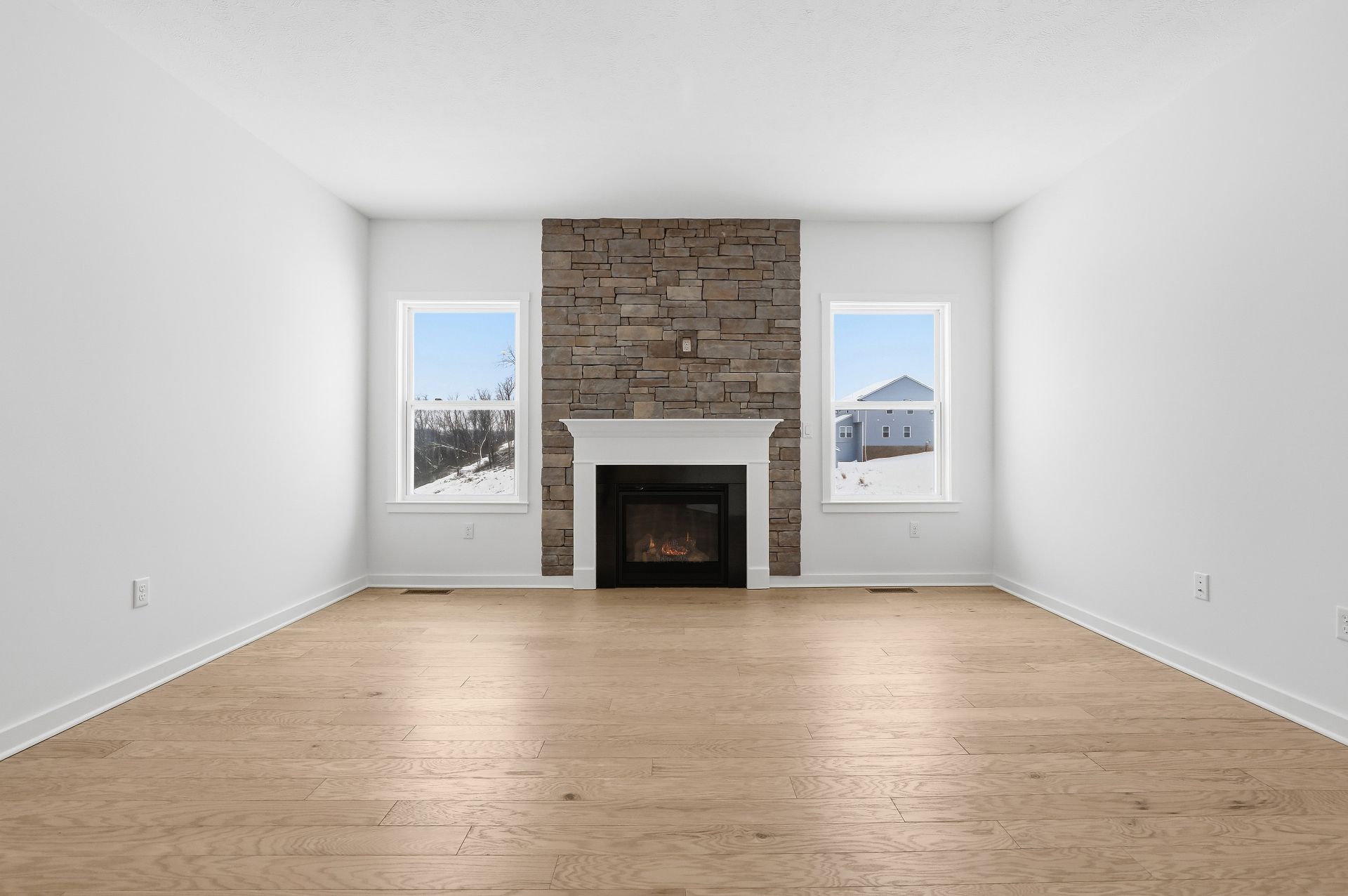 Living Room Virtual Staging before virtual staging